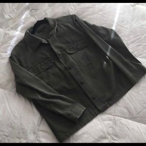 Kendall and Kylie Green Army Jacket